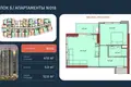 Wohnung 2 zimmer 53 m² Batumi, Georgien
