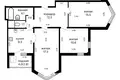 3 bedroom apartment 70 m² Minsk, Belarus