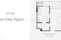 Квартира 1 спальня 34 м² Чонг Тале, Таиланд