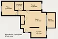 2 bedroom apartment 67 m² Warsaw, Poland
