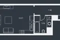 Mieszkanie 1 pokój 37 m² Ryga, Łotwa