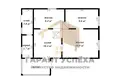 House 57 m² Cerninski sielski Saviet, Belarus