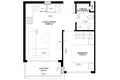 Appartement 2 chambres 45 m² Mahmutlar, Turquie