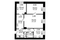 Квартира 3 комнаты 70 м² Минск, Беларусь