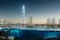 Complexe résidentiel Burj Binghatti Jacob Residences — luxury high-rise residence with a swimming pool and a spa center near a yacht club in Business Bay, Dubai