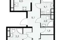 Mieszkanie 4 pokoi 77 m² Moskwa, Rosja