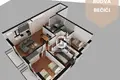 Wohnung 1 zimmer 34 m² Becici, Montenegro