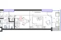 Studio apartment 1 bedroom 35 m² Batumi, Georgia