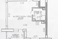 1 room apartment 36 m² Minsk, Belarus