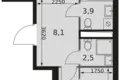 Apartamento 2 habitaciones 59 m² Moscú, Rusia