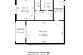 Wohnung 1 zimmer 40 m² Minsk, Belarus