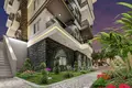 1 room apartment  Mahmutlar, Turkey
