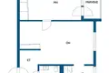 Квартира 2 комнаты 44 м² Керава, Финляндия