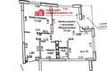 2 room apartment 59 m² Hrodna, Belarus