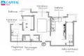 Квартира 4 комнаты 100 м² Вильнюс, Литва