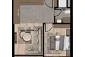 2 room apartment 70 m² Akdeniz, Turkey