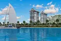 Квартира 1 комната 62 м² Аланья, Турция