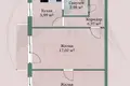 Mieszkanie 2 pokoi 46 m² Homel, Białoruś
