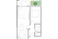 Mieszkanie 1 pokój 47 m² Boreti, Czarnogóra