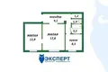 2 room apartment 55 m² Minsk, Belarus