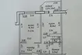 Wohnung 1 zimmer 41 m² Homel, Belarus
