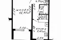 Wohnung 1 zimmer 33 m² Minsk, Belarus