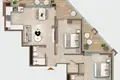 Квартира 2 спальни 106 м² Дубай, ОАЭ