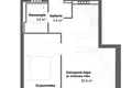 1 bedroom apartment 45 m² Riga, Latvia