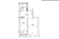 Wohnung 1 zimmer 46 m² Minsk, Belarus