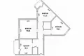 Apartamento 3 habitaciones 81 m² Muchaviecki sielski Saviet, Belarús
