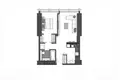 Mieszkanie 1 pokój 62 m² Moskwa, Rosja