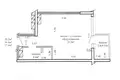 Appartement 2 chambres 35 m² Minsk, Bélarus
