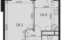Appartement 1 chambre 38 m² Mytishchi Urban Okrug, Russie