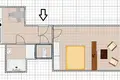 Appartement 2 chambres 28 m² Capitale de Prague, République tchèque