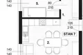 Квартира 2 комнаты  Opcina Dezanovac, Хорватия