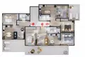 Wohnung 2 Schlafzimmer 90 m² Tivat, Montenegro