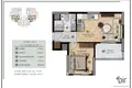 Wohnung 2 zimmer 58 m² Mezitli, Türkei