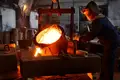 Steel melting factory for sale, land area 9 rai, Lat Lum Kaeo District, Pathum Thani Province, Thailand.