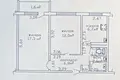 2 room apartment 47 m² Homyel, Belarus