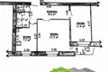 Квартира 2 комнаты 47 м² Слоним, Беларусь