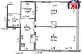 2 room apartment 55 m² Maladzyechna, Belarus