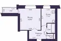 Wohnung 1 zimmer 35 m² Minsk, Belarus
