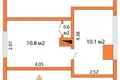 House 77 m² Barauski sielski Saviet, Belarus