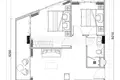 Квартира 2 спальни 59 м² Чонг Тале, Таиланд