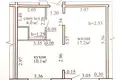 1 room apartment 35 m² Kopishche, Belarus