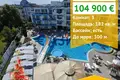 2 bedroom apartment 182 m² Nesebar, Bulgaria
