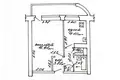 Appartement 1 chambre 34 m² Minsk, Bélarus