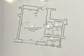 Apartamento 1 habitación 43 m² Muchaviecki sielski Saviet, Belarús
