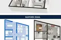 Wohnung 1 Schlafzimmer 62 m² Tivat, Montenegro
