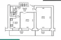 Appartement 2 chambres 56 m² Minsk, Bélarus